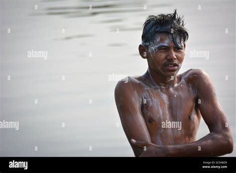 indian teen boy nude|432 Indian Boy Bathing Stock Photos & High.